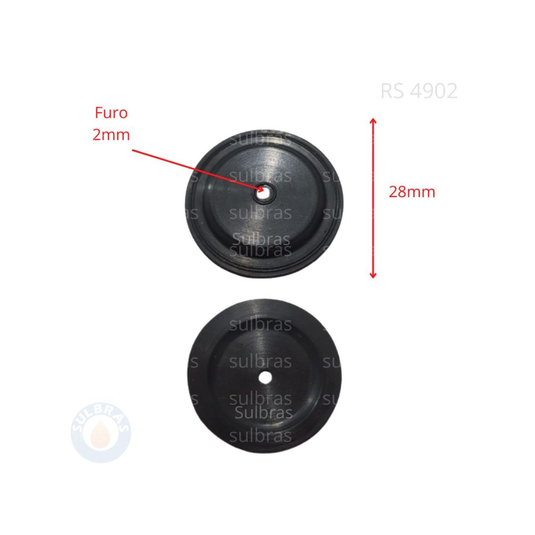 diafragma para pneumático rs 4902