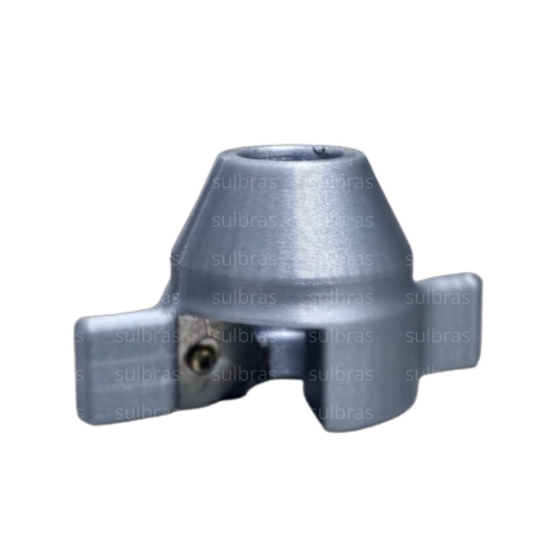 Apontador De Tubo Pvc Marrom 3/4