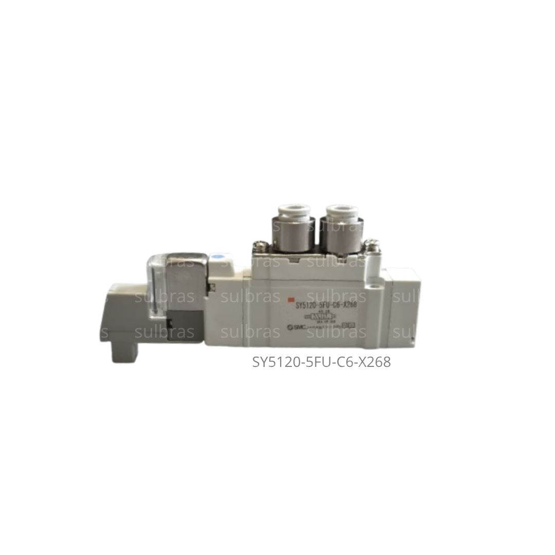 Válvula Solenoide SMC SY5120-5FU-C6-X268